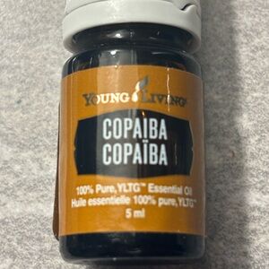 Young Living Copaiba Essential Oil with Black and Gold Label